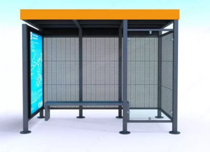  OOO YANGI DAVR INNOVATSIYALAR ZAVODI - Металлические остановки общественного транспорта