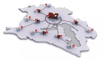 IT - XIZMATLAR: Olisdagi OFISLARNI BIRLASHTIRISH