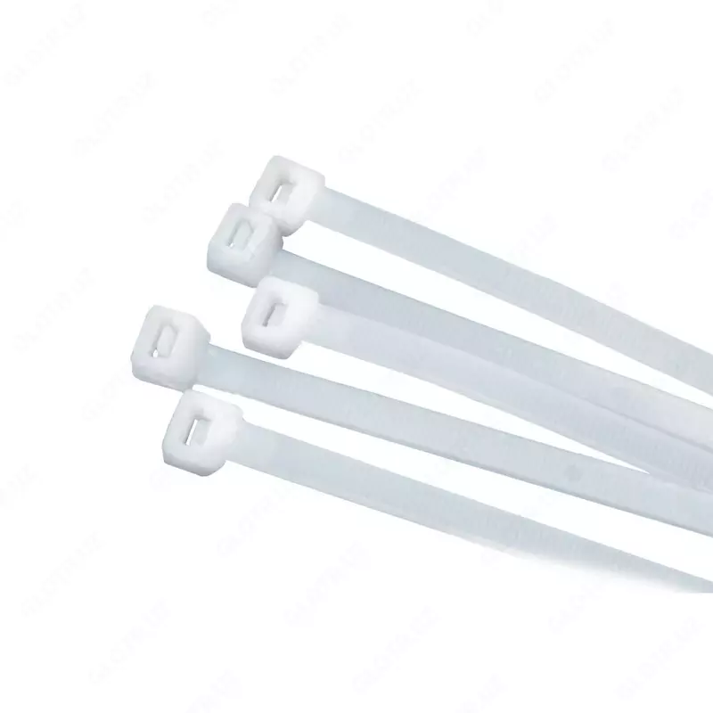  Стяжка (хомут) кабельный белый 3 6х150 мм - 