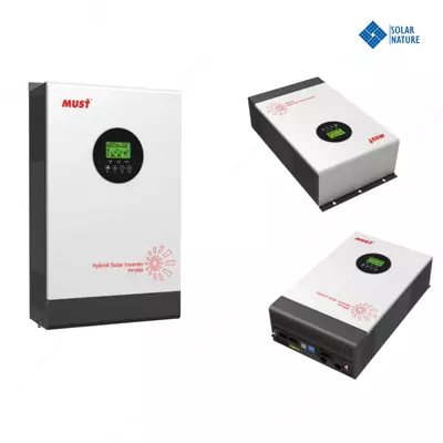 Инверторы On/Off Grid Hybrid 5-10-20-30 кВт для солнечной электростанции - 9 809 848.6 сум / шт.