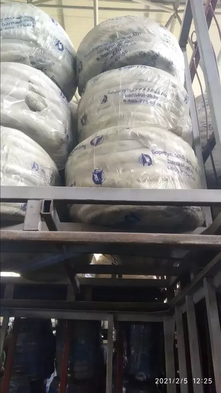 SHAONN asbest shnuri (qalinligi 4 mm dan 36 mm gacha