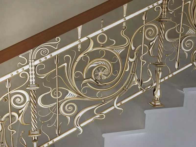 Temir panjara CM0005 (bej