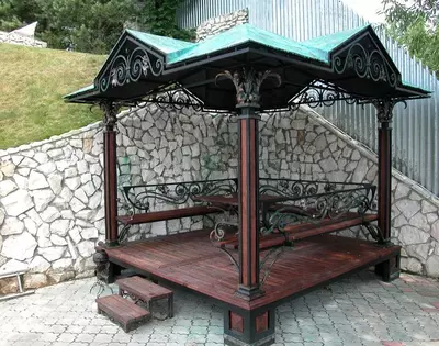 Soxta gazebo SM0013 (bej