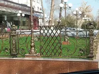 Кованая решетка СМ0022 (бежевый