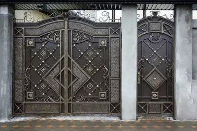 Temir eshik CM0027 (bej