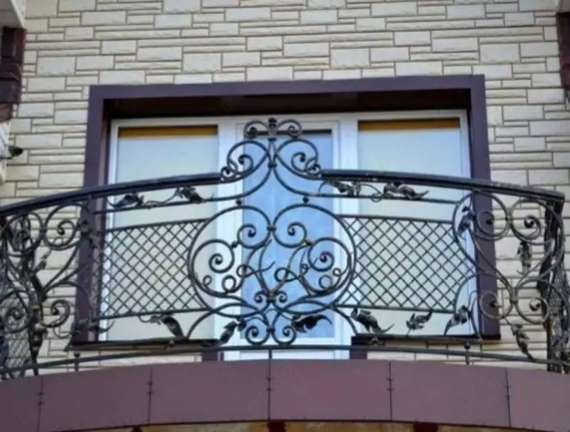 Кованые перила на балкон CM0002 - по запросу