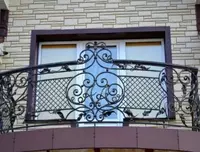 Кованые перила на балкон CM0002 - по запросу