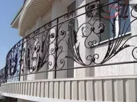 Balkonga ishlangan temir panjaralar CM0003