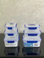 Ishlab chiqaruvchidan mahsulotlar uchun plastik idishlar to&#39;plami