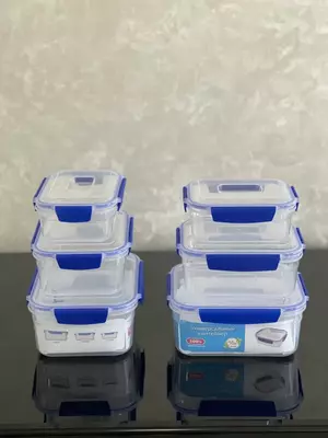 Набор пластиковых контейнеров для продуктов от производителя