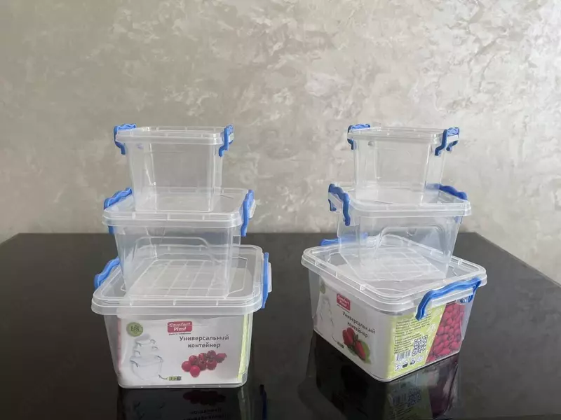 {0} so'mdan Ishlab chiqaruvchidan mahsulotlar uchun plastik idishlar to&#39;plami