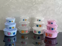Ishlab chiqaruvchidan mahsulotlar uchun plastik idishlar to&#39;plami Ulgurji va chakana