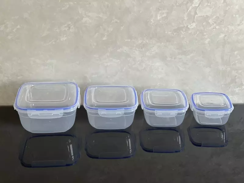 Ishlab chiqaruvchidan mahsulotlar uchun plastik idishlar to&#39;plami OOO ComfortPlast Group