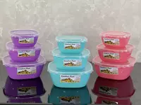 Ishlab chiqaruvchidan mahsulotlar uchun plastik idishlar to&#39;plami - Ovqat uchun idishlar