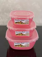 Ishlab chiqaruvchidan mahsulotlar uchun plastik idishlar to&#39;plami Ovqat uchun idishlar