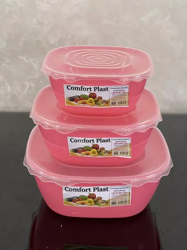 Ishlab chiqaruvchidan mahsulotlar uchun plastik idishlar to&#39;plami Ovqat uchun idishlar