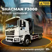 SHACMAN dan F3000 dizelli samosval