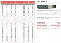 Рукава резиновые напорные с текстильным каркасом класс Б(I)-6