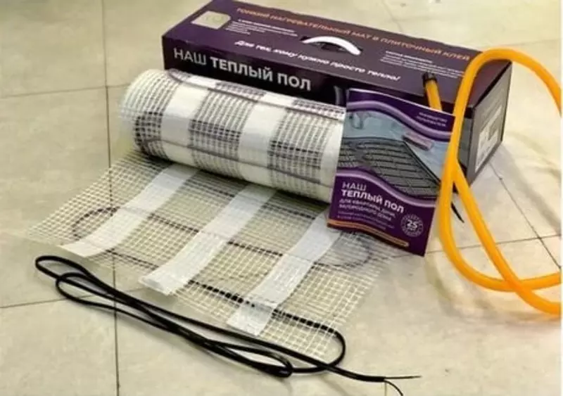 Нагревательный мат "Наш теплый пол МТТЭ-1760" 160ВТ/м2 - 2 643 873.8 сум
