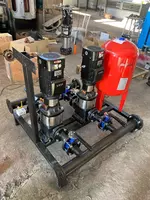 Вертикальные многоступенчатые насосы LEO LVR20-5. Насосная станция