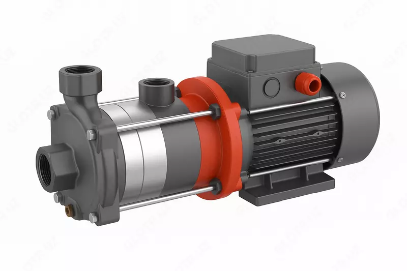 Насос горизонтальный многоступенчатый из нержавеющей стали ECH