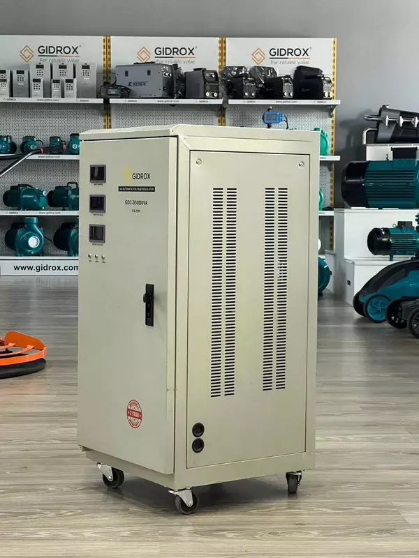 Стабилизатор напряжения 30 кВт Gidrox - Gidrox.uz