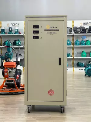 50 kilovattli kuchlanish stabilizatori Gidrox