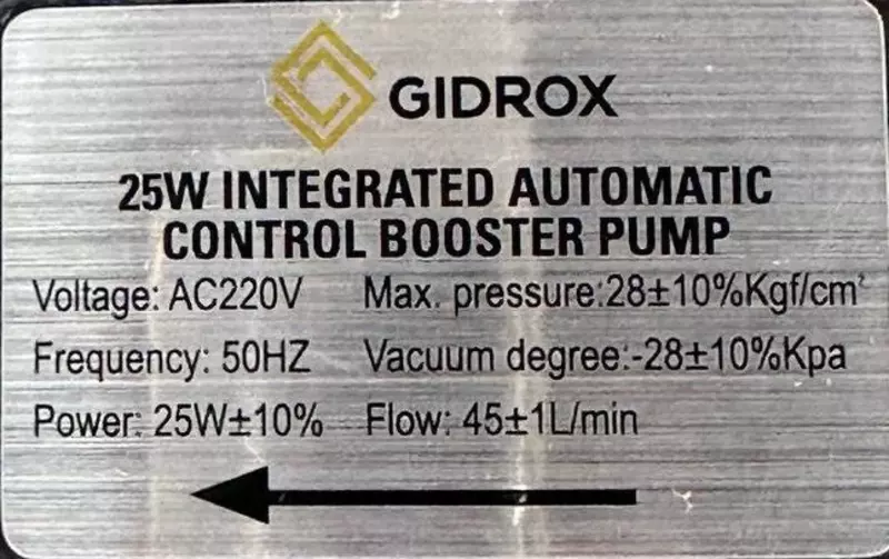 GAS PUMP AVTO 25W - Gidrox.uz