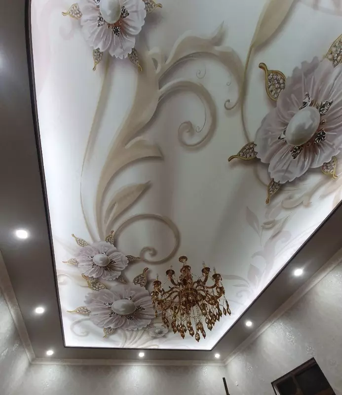 180 000 сум натяжные потолки