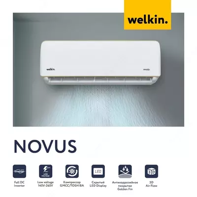 Konditsioner Novus 12 Etakchi Welkin brendidan Full DC Invertor
