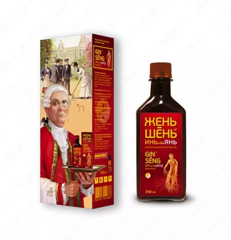 Бальзам Шустер "Жень-Шень инь-и-янь"