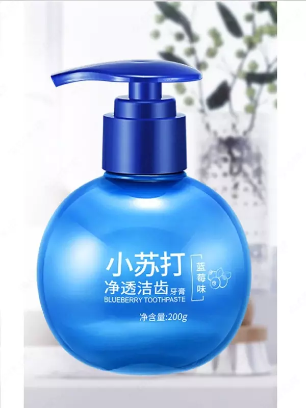 Chinnigullar bilan oqartirilgan tish pastasi