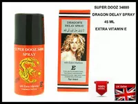  Спрей-пролонгатор Super Dooz 34000 Dragons Spray с витамином Е 45 мл - 