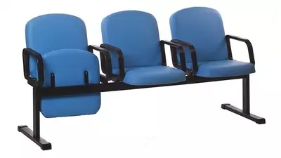 Foyer uchun uch kishilik stul. Model raqami 2 - 1 400 000 so'm / dona