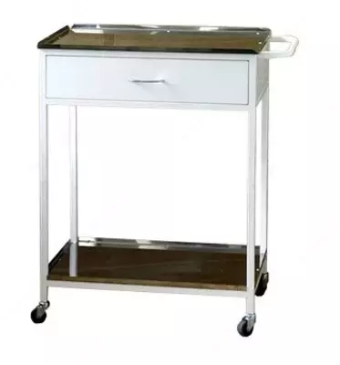 Столик медицинский для инструментов 2х ярусный