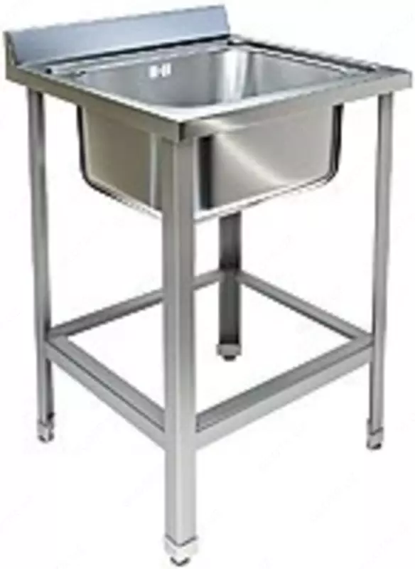 Ванна моечная односекционная  из нержавеющей стали