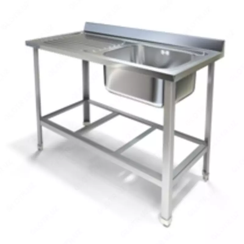 Стол-мойка из нержавеющей стали - от {0} сум