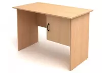 Одно-тумбовый письменный стол из ЛДСП