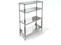 Кухонный Стеллаж из нержавеющей стали (4 полки)