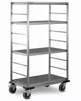  Мобильный стеллаж-тележка (3 полки) - 