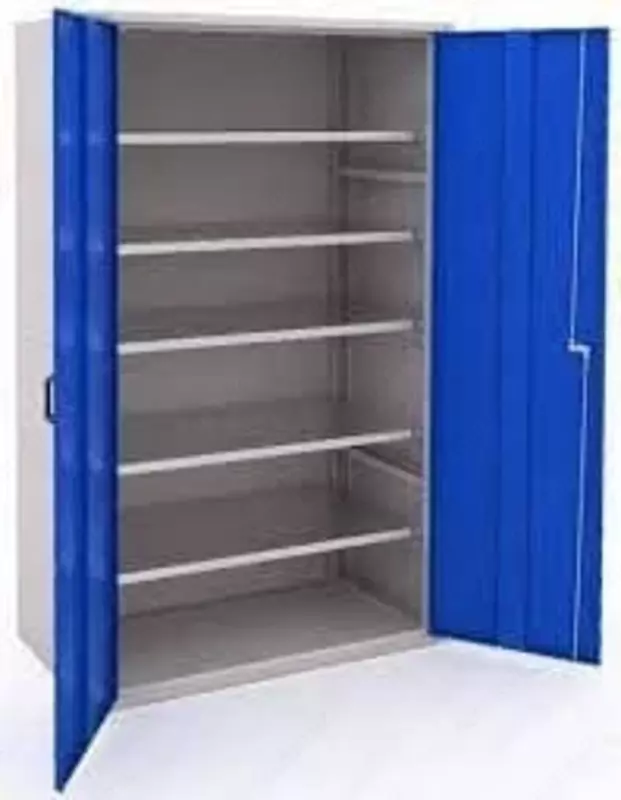 Медицинский Шкаф инструментальный  металлический  двустворчатый