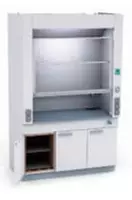 Стальной вытяжной 3-х дверный шкаф ITM-200 1200 х 600 х 2200 мм (С сантехникой)