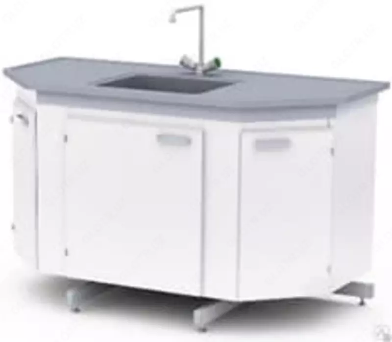 Лабораторный стол-мойка ITM-212 1500 х 600 х 850 мм (Текстолит) Без сантехники