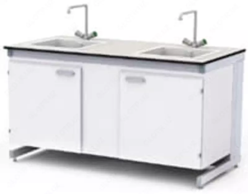 Лабораторный стол-мойка ITM-219 1500 х 600 х 850 мм (Текстолит) Без сантехники