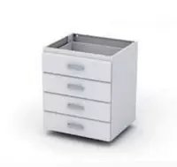 Лабораторная подвесная тумба с ящиками ITM-222-1 670 х 500 х 520 мм (Листовая сталь)