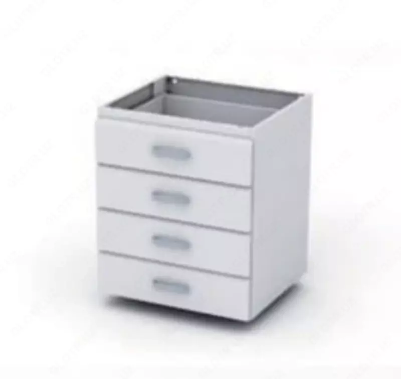 Лабораторная подвесная тумба с ящиками ITM-222-1 670 х 500 х 520 мм (Листовая сталь)