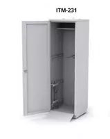  Металлический шкаф для кислородных баллонов ITM-231 1800 х 500 х 400 мм - 