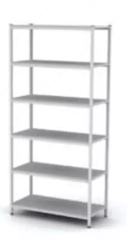 Медицинский стеллаж ITM-232 2000 х 1200 х 400 мм (Металл)