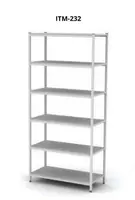  Медицинский стеллаж ITM-232 2000 х 1200 х 400 мм (Металл) - 