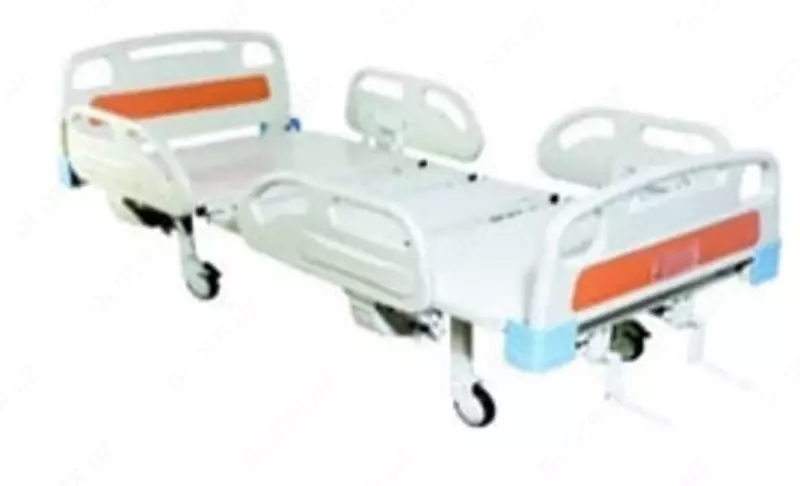 Медицинская кровать с механическим подъемом Медик-9 ITM-108  2150х1050х510-1000 мм (Металл/пластик)
